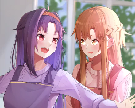 Asuna Yuuki Yuuki Konno Anime Sword Art Online HD Desktop Wallpaper | Background Image