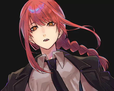 Makima (Chainsaw Man) Anime Chainsaw Man HD Desktop Wallpaper | Background Image