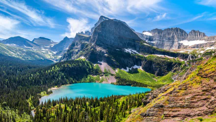 landscape USA nature glacier national park HD Desktop Wallpaper | Background Image
