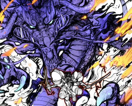  Oden vs Kaido by さとし【SATOSHI】