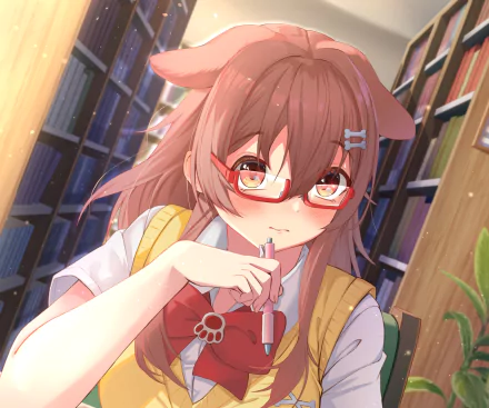 hololive Inugami Korone Anime Virtual Youtuber HD Desktop Wallpaper | Background Image