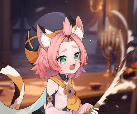 Diona (Genshin Impact) video game Genshin Impact HD Desktop Wallpaper | Background Image