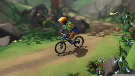 video game Lonely Mountains: Downhill HD Desktop Wallpaper | Background Image