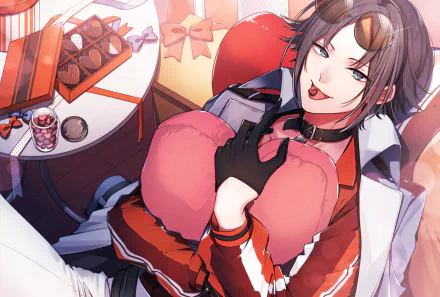 Luxiem Mysta Rias Anime Virtual Youtuber HD Desktop Wallpaper | Background Image