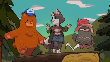  Hank and his friends