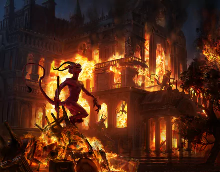  Burn Down the House by Campbell White