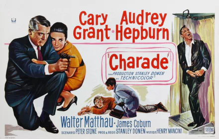 movie Charade HD Desktop Wallpaper | Background Image