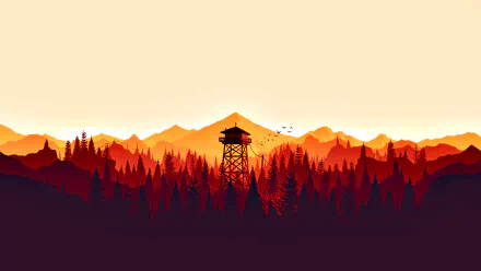 video game Firewatch (Video game) Firewatch HD Desktop Wallpaper | Background Image