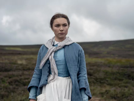 Florence Pugh movie The Wonder HD Desktop Wallpaper | Background Image