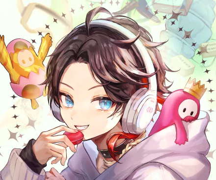 Saegusa Akina Anime Virtual Youtuber HD Desktop Wallpaper | Background Image