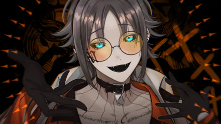 Luxiem Mysta Rias Anime Virtual Youtuber HD Desktop Wallpaper | Background Image