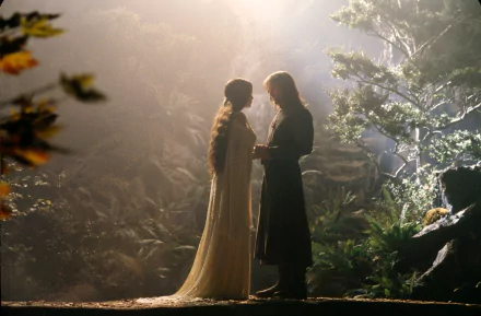Aragorn Arwen (LOTR) Liv Tyler Viggo Mortensen movie The Lord of the Rings: The Return of the King HD Desktop Wallpaper | Background Image