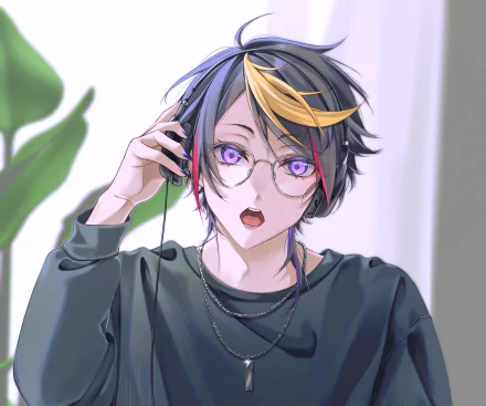 Luxiem Shu Yamino Anime Virtual Youtuber HD Desktop Wallpaper | Background Image