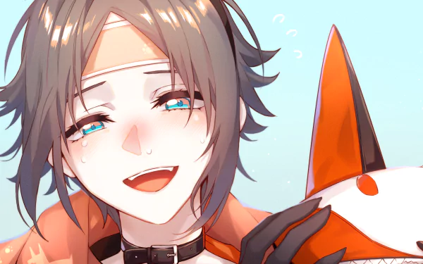 Luxiem Mysta Rias Anime Virtual Youtuber HD Desktop Wallpaper | Background Image