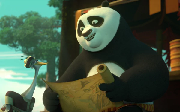 Po (Kung Fu Panda) TV Show Kung Fu Panda: The Dragon Knight HD Desktop Wallpaper | Background Image
