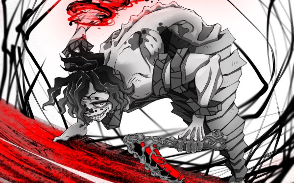 Anime Demon Slayer: Kimetsu no Yaiba Demon Slayer Gyutaro HD Wallpaper | Background Image