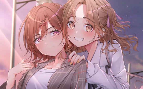 Hinana Ichikawa Madoka Higuchi Anime The iDOLM@STER: Shiny Colors HD Desktop Wallpaper | Background Image