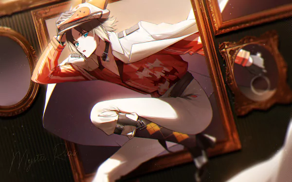 Nijisani Luxiem Mysta Rias Anime Virtual Youtuber HD Desktop Wallpaper | Background Image