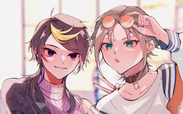 Luxiem Shu Yamino Mysta Rias Anime Virtual Youtuber HD Desktop Wallpaper | Background Image