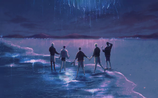 Noctyx Anime Virtual Youtuber HD Desktop Wallpaper | Background Image