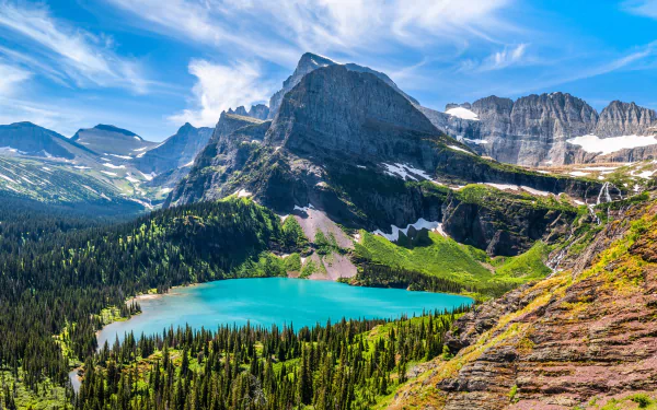 landscape USA nature glacier national park HD Desktop Wallpaper | Background Image