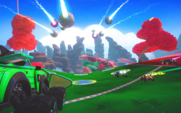 video game Turbo Golf Racing HD Desktop Wallpaper | Background Image