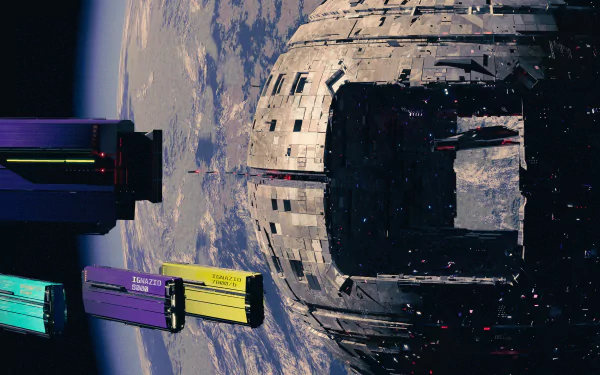  Space Station // Ignazio Greeble hell by Kreutzberg.dsgn