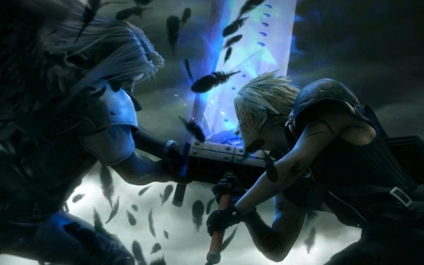 Anime Final Fantasy VII: Advent Children Final Fantasy Movies Cloud Strife Sephiroth HD Wallpaper | Background Image