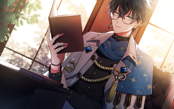 Luxiem Ike Eveland Anime Virtual Youtuber HD Desktop Wallpaper | Background Image