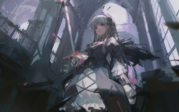 Suigintou (Rozen Maiden) Anime Rozen Maiden HD Desktop Wallpaper | Background Image