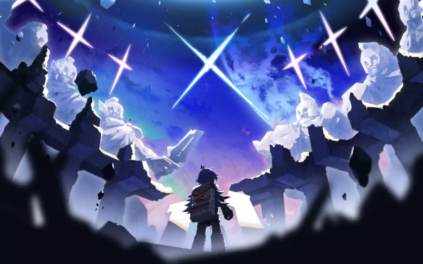 Anime Bili Bili Douga HD Desktop Wallpaper | Background Image