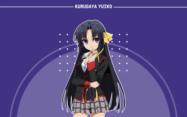 Yuiko Kurugaya Anime Little Busters! HD Desktop Wallpaper | Background Image