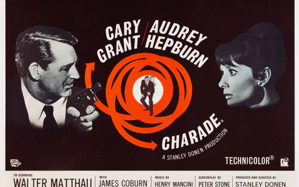 movie Charade HD Desktop Wallpaper | Background Image