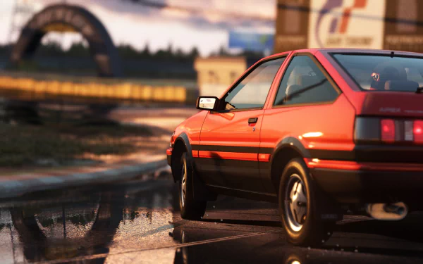  Assetto Corsa Toyota Levin Tsukuba Circuit