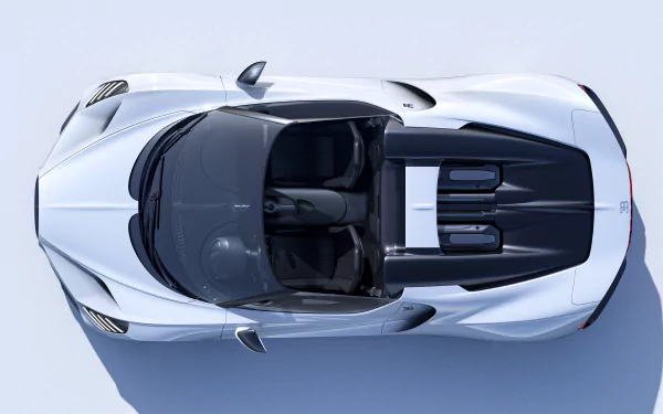 vehicle Bugatti W16 Mistral HD Desktop Wallpaper | Background Image
