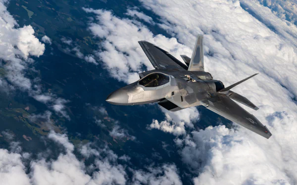 military Lockheed Martin F-22 Raptor HD Desktop Wallpaper | Background Image