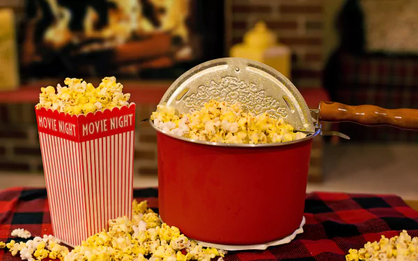 food popcorn HD Desktop Wallpaper | Background Image