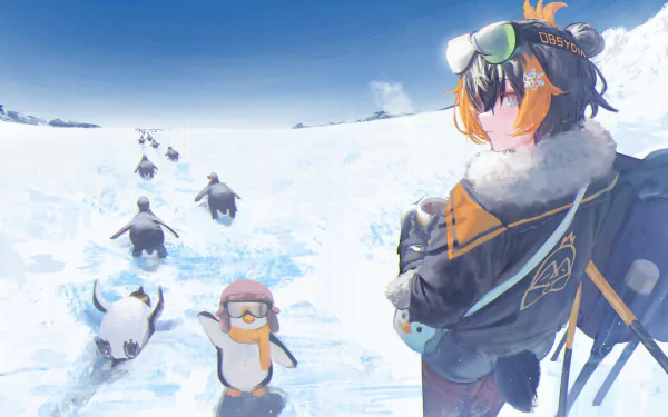 Nijisanji Petra Gurin Anime Virtual Youtuber HD Desktop Wallpaper | Background Image