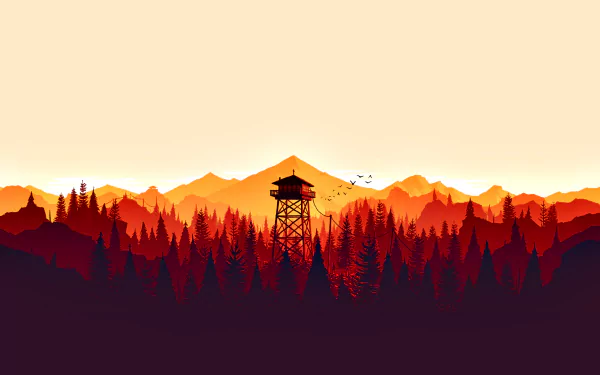video game Firewatch (Video game) Firewatch HD Desktop Wallpaper | Background Image
