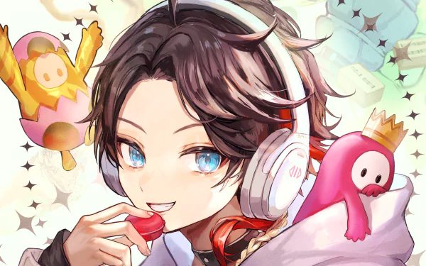 Saegusa Akina Anime Virtual Youtuber HD Desktop Wallpaper | Background Image