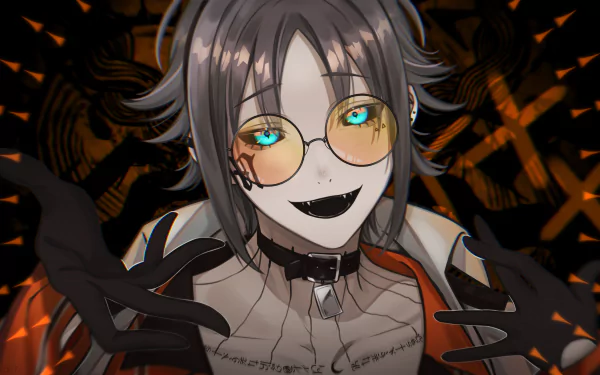 Luxiem Mysta Rias Anime Virtual Youtuber HD Desktop Wallpaper | Background Image