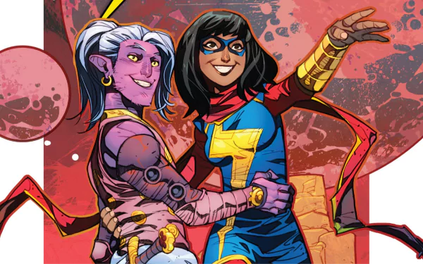 Kamala Khan Comic Ms. Marvel HD Desktop Wallpaper | Background Image