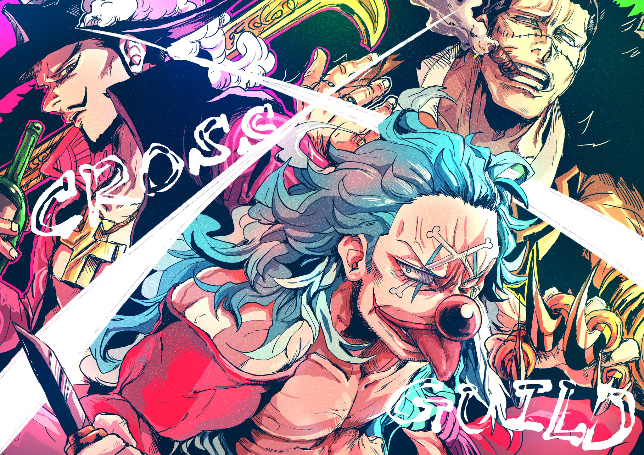 One Piece Cross Guild by Kazunoko