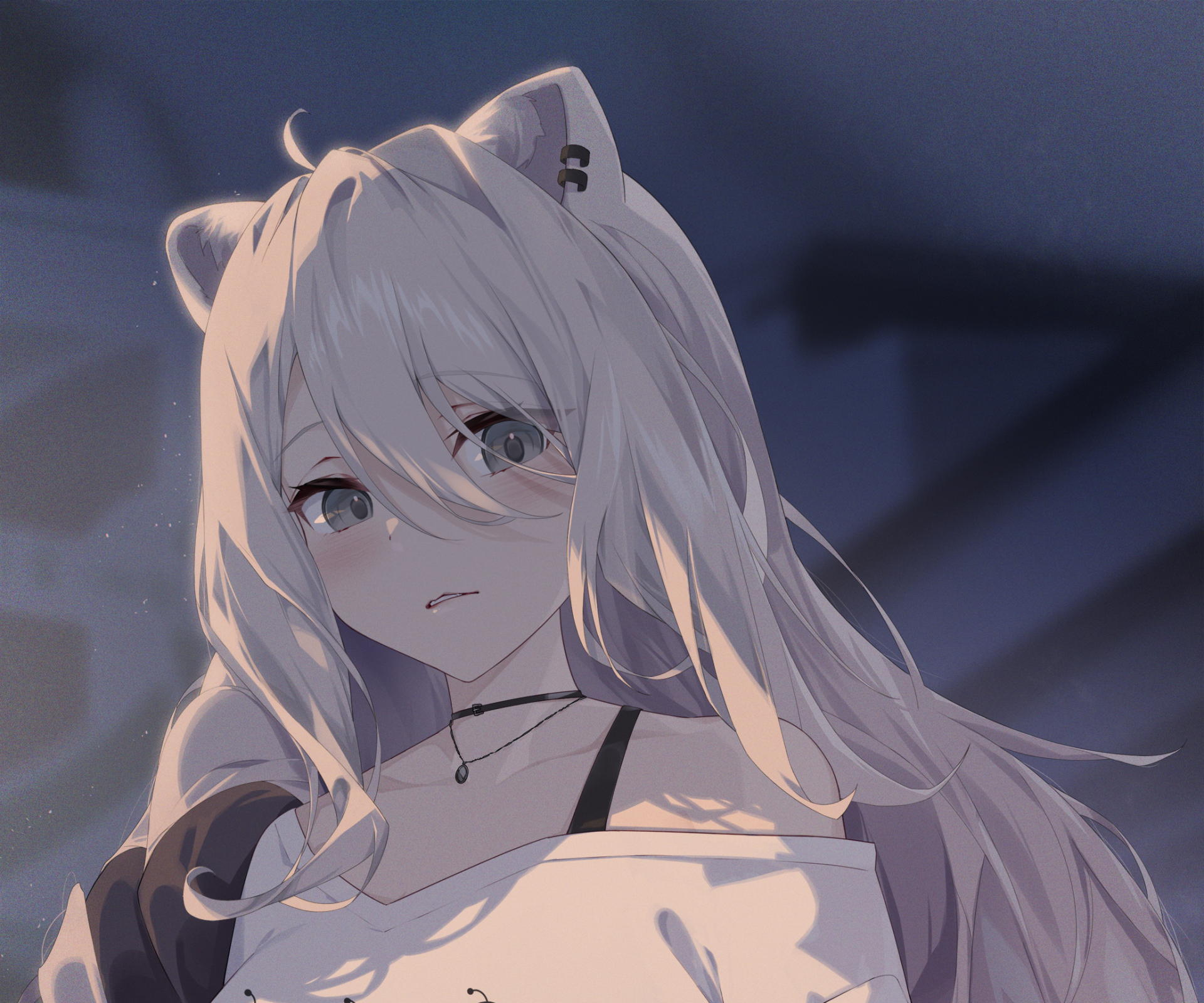 Download Hololive Shishiro Botan Anime Virtual Youtuber HD Wallpaper