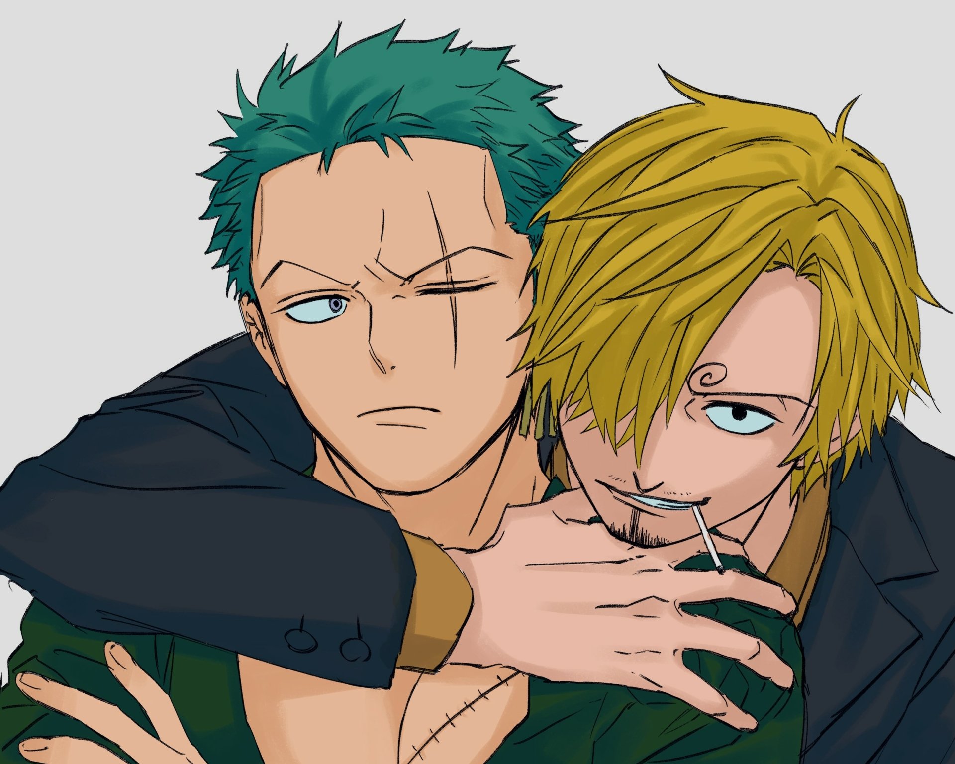 Download Sanji (One Piece) Roronoa Zoro Anime One Piece HD Wallpaper by ...