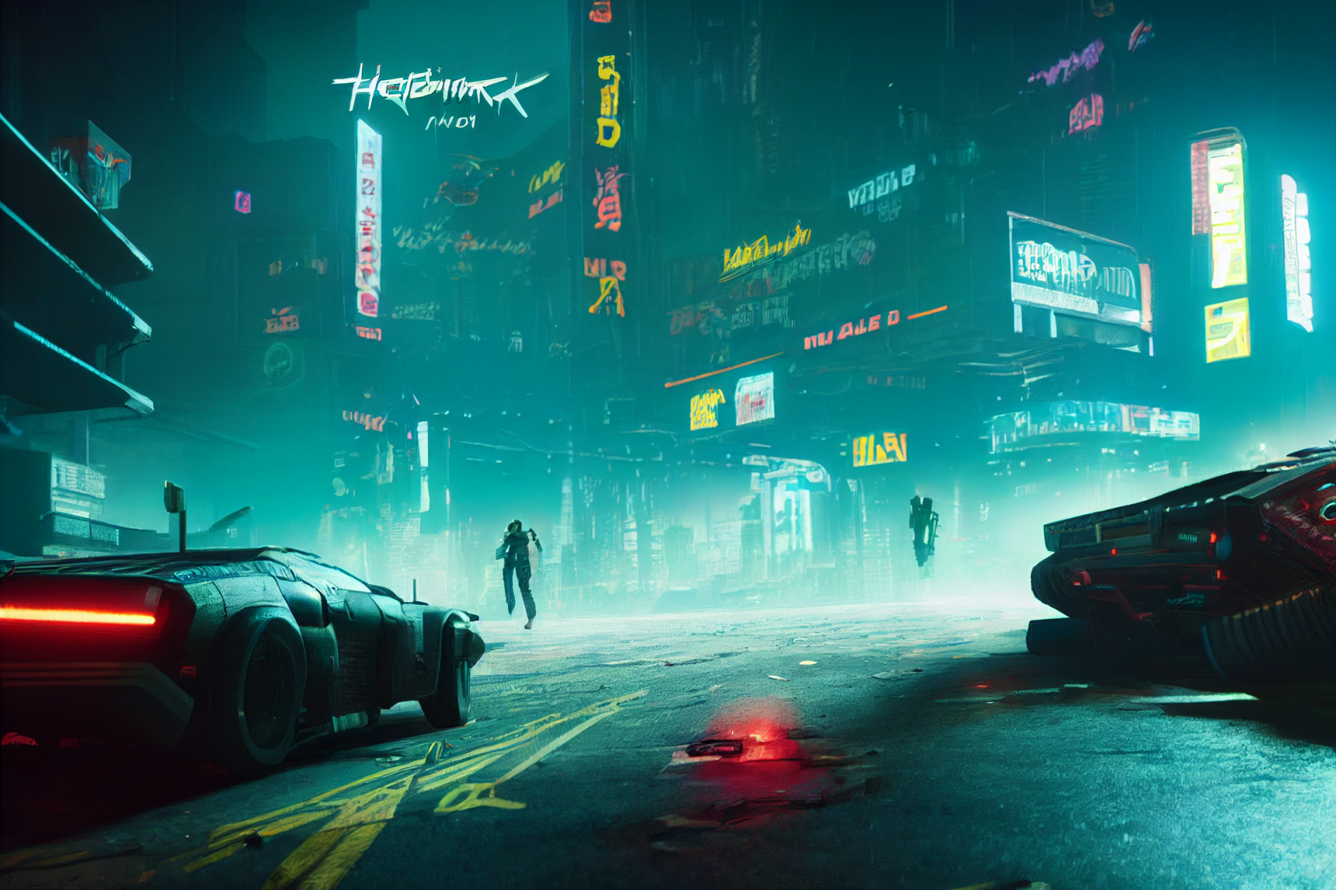 Cyberpunk 2077 Inspired Wallpaper by saxonzs | 2304x1536 | Wallpaper Abyss
