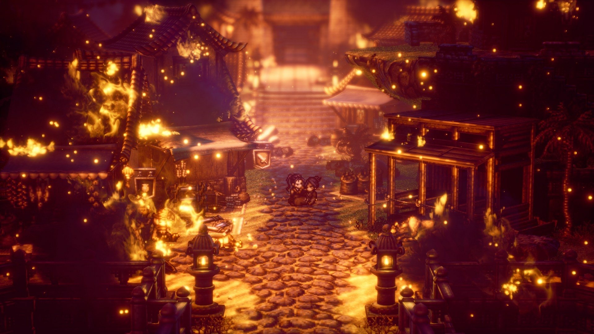 Download Video Game Octopath Traveler II HD Wallpaper