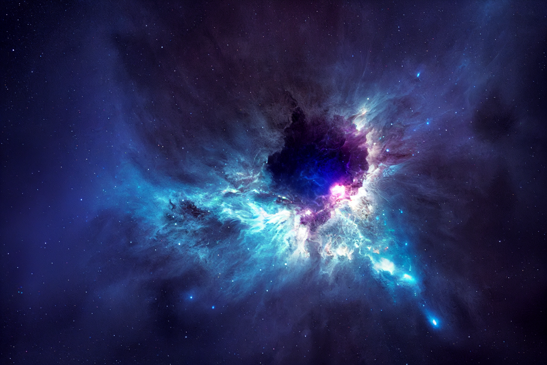 Nebula Deep in Space by saxonzs | 2304x1536 | Wallpaper Abyss