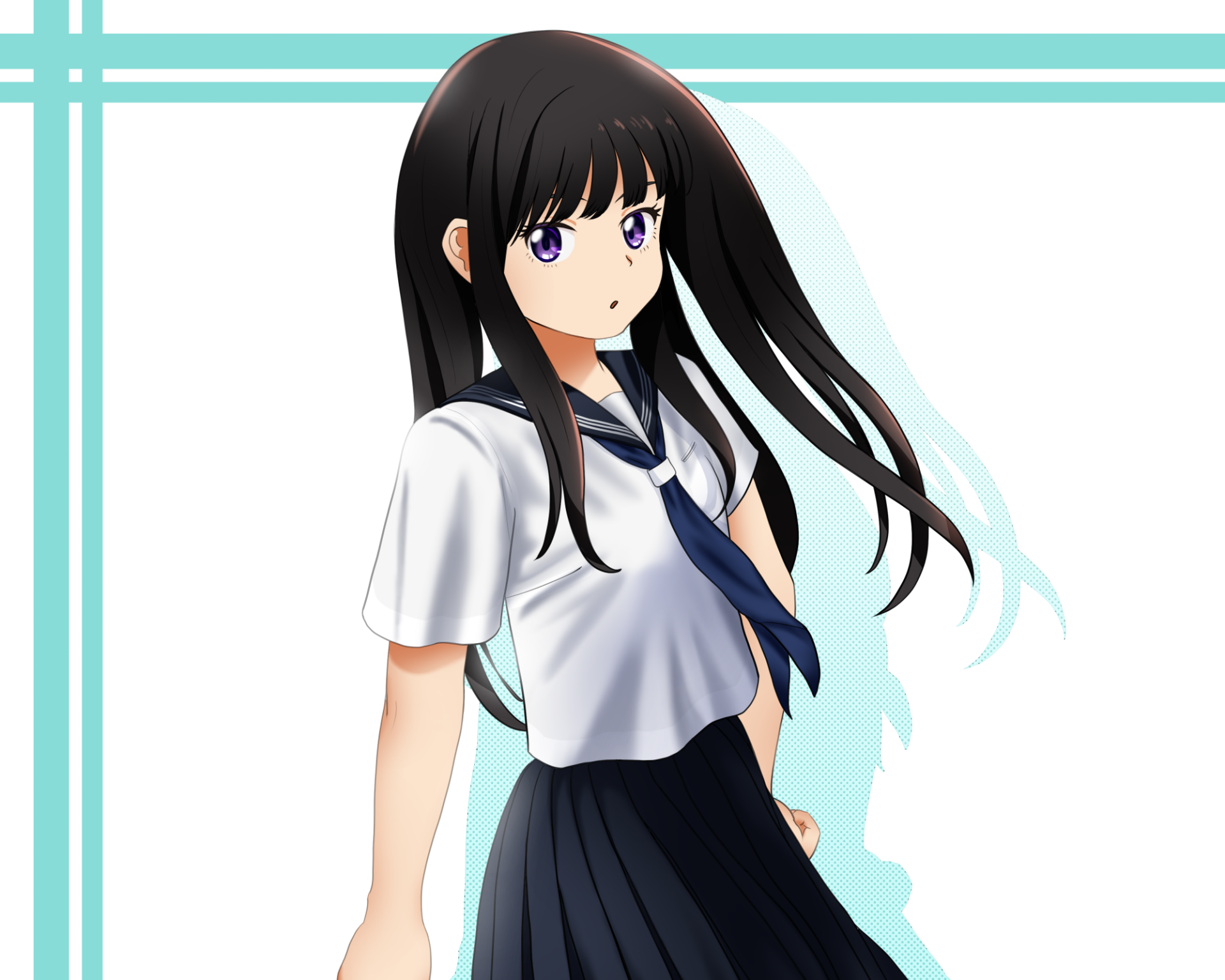 Download Takina Inoue Anime Lycoris Recoil HD Wallpaper by びゅーぽいんと