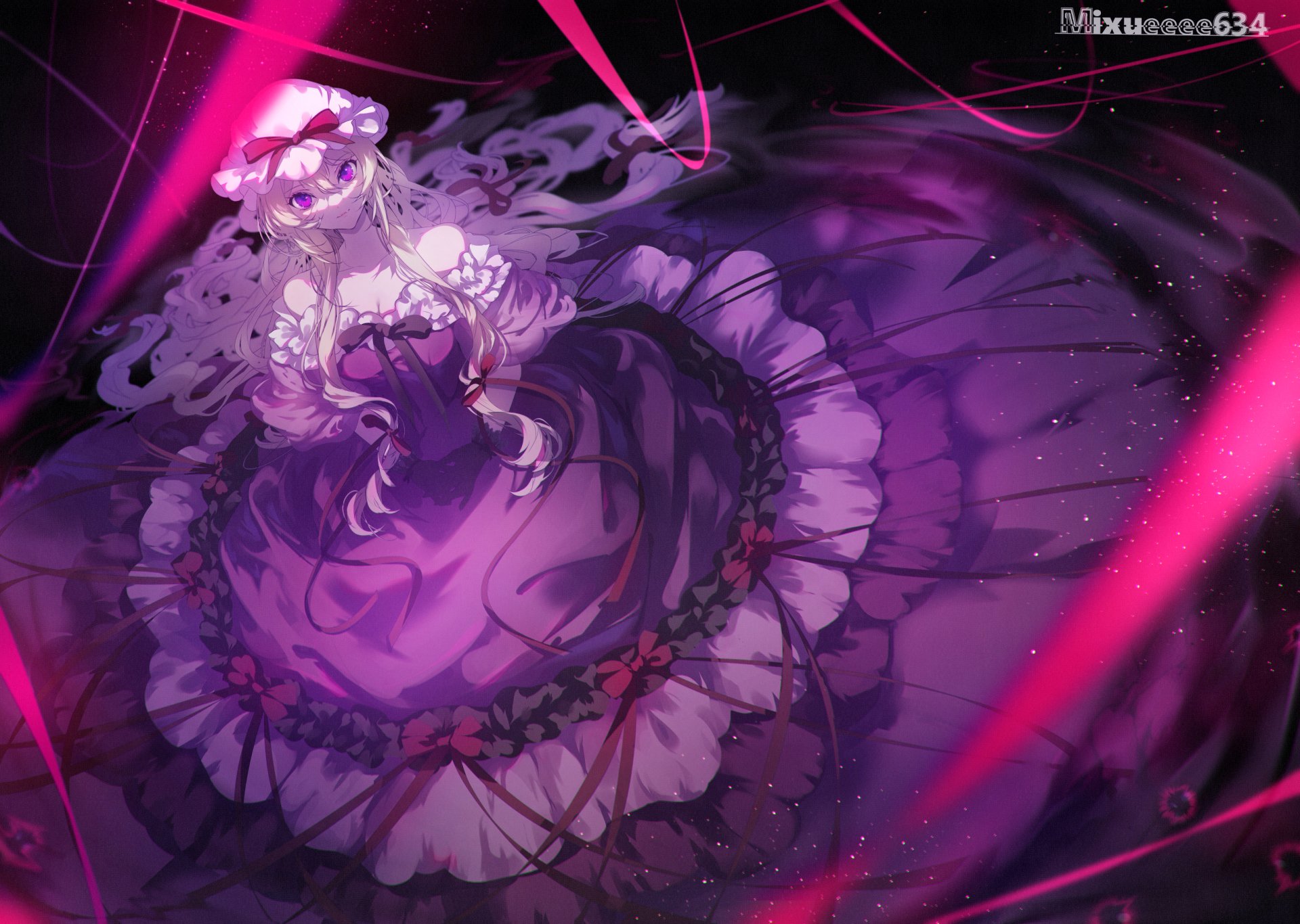 Download Yukari Yakumo Anime Touhou HD Wallpaper